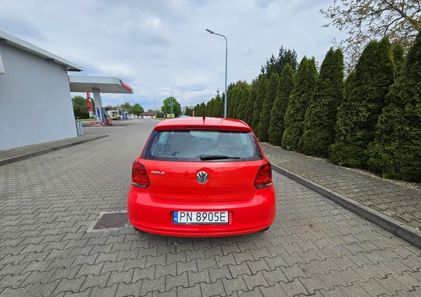 Volkswagen Polo cena 15499 przebieg: 191800, rok produkcji 2010 z Konin małe 352